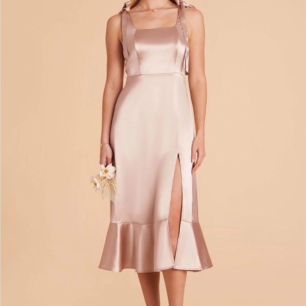 Show Me Your MuMu Satin Midi Dress